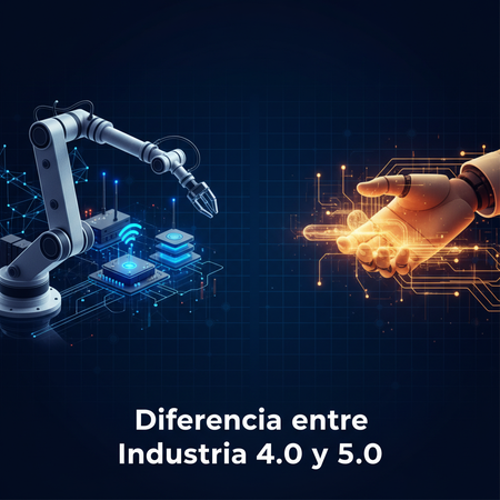 Diferencia entre Industria 4.0 y 5.0