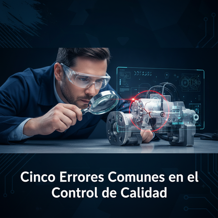 Cinco Errores Comunes en el Control de Calidad