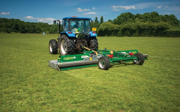 Swing Roller Mowers - Winged Trailed