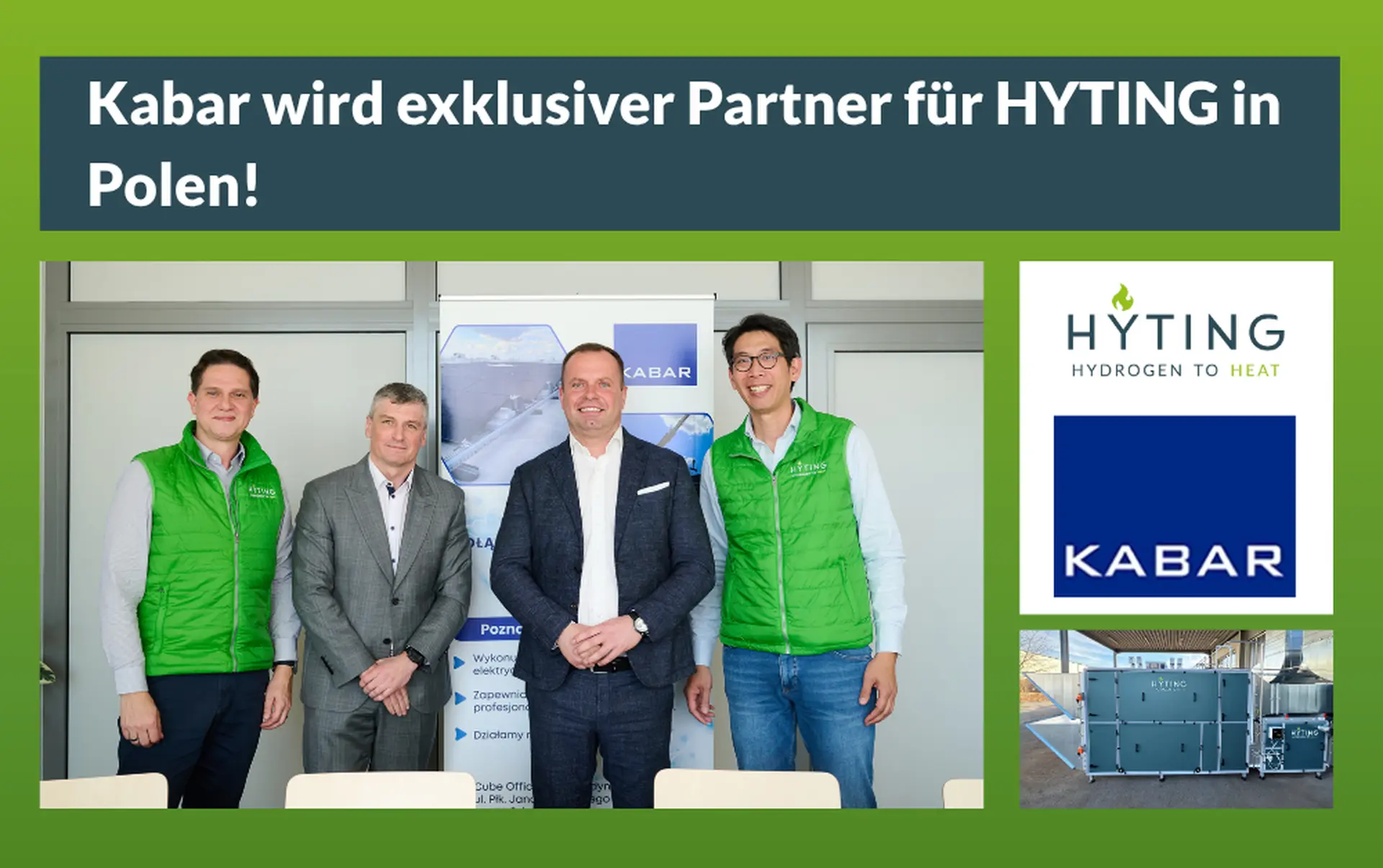 Kabar wird exklusiver Partner von HYTING in Polen