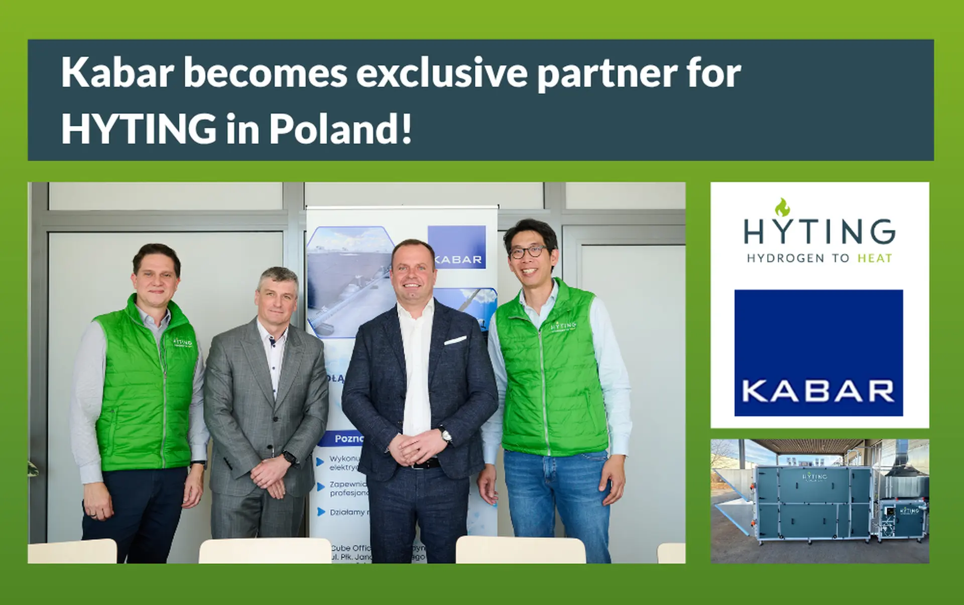 Kabar becomes exclusive partner for HYTING in Poland   