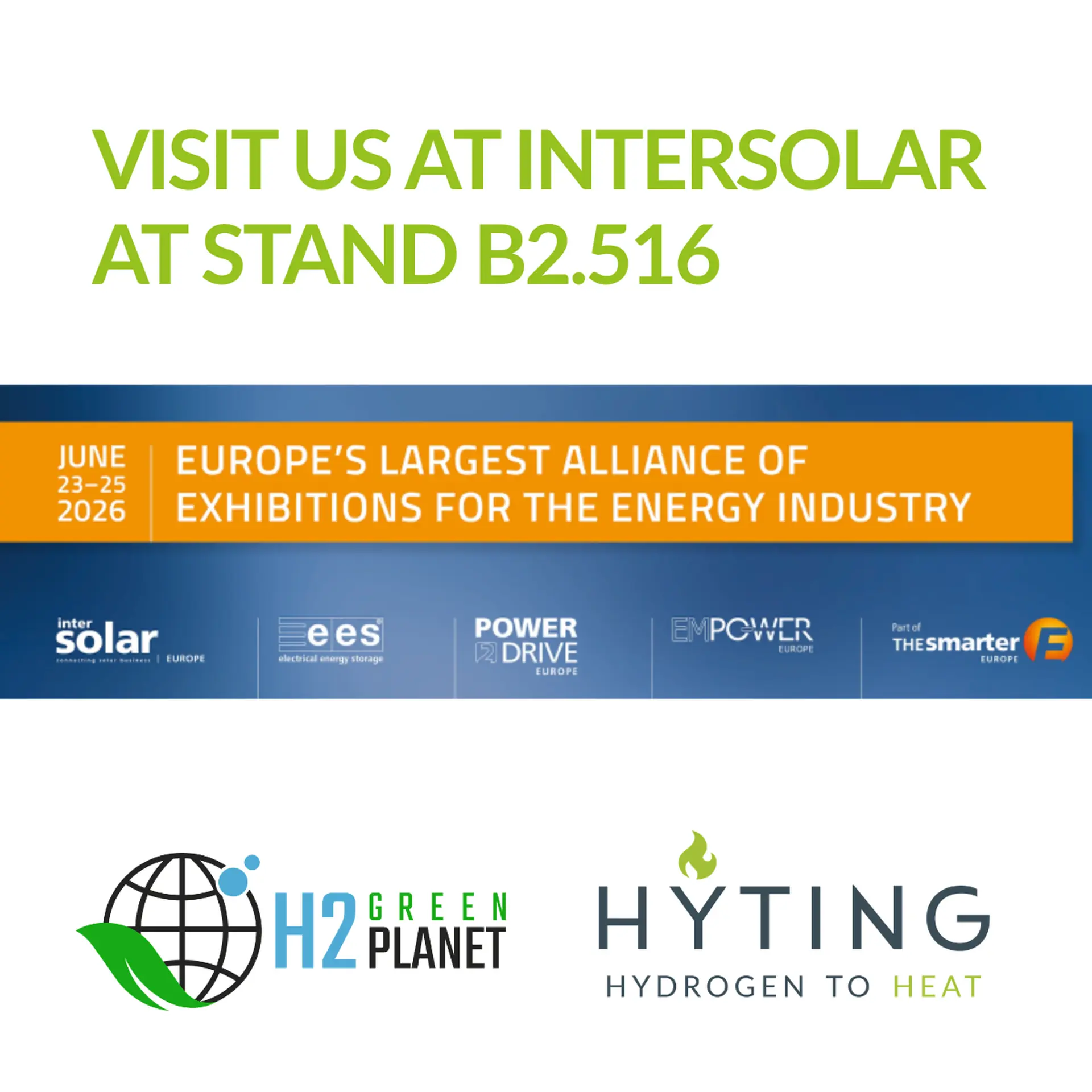 HYTING at Intersolar Europe 2026