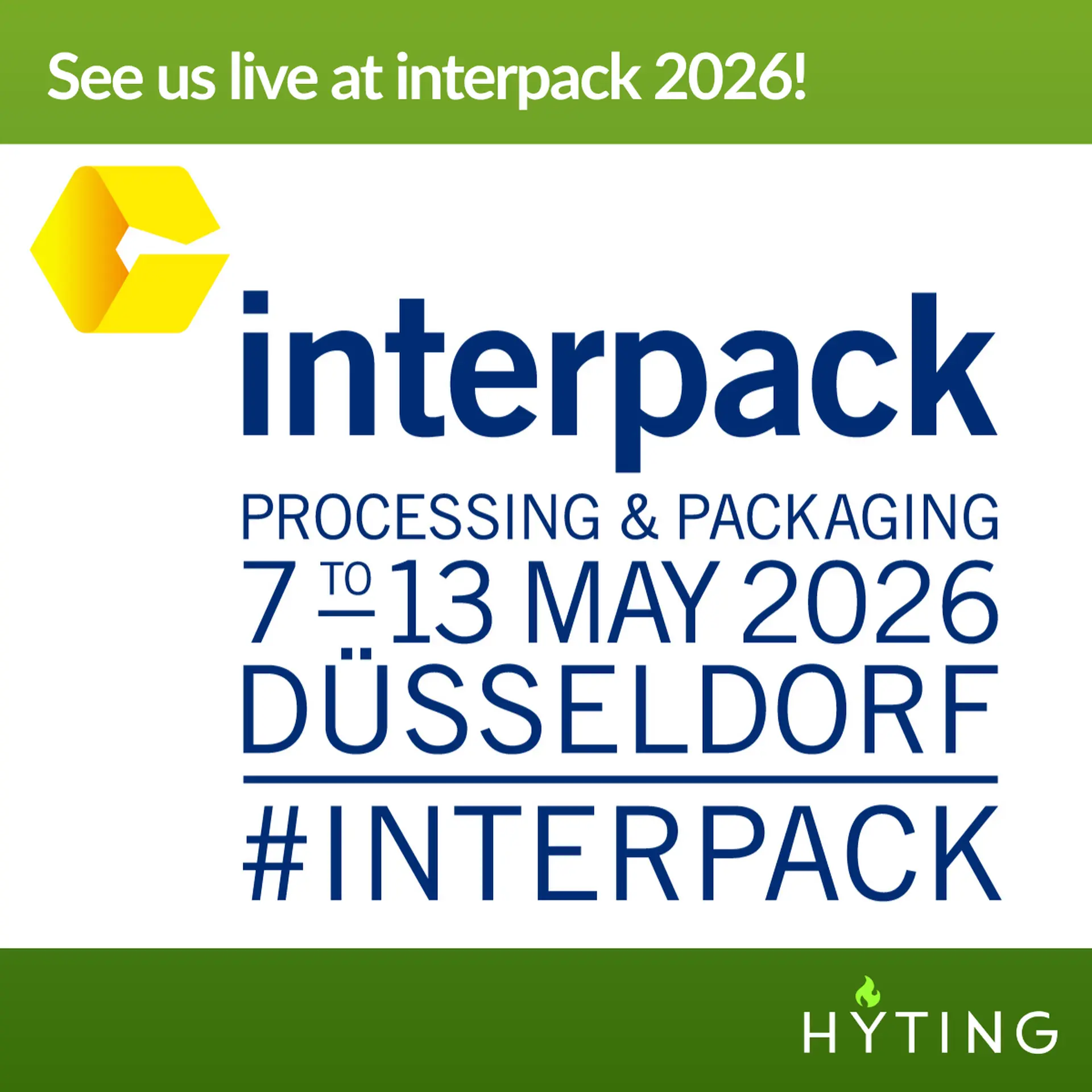 See HYTING live at Interpack 2026