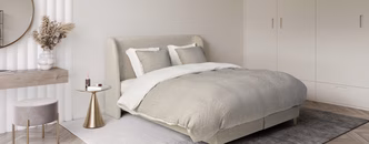 vlakke boxspring