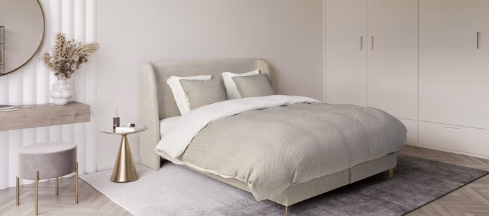 vlakke boxspring
