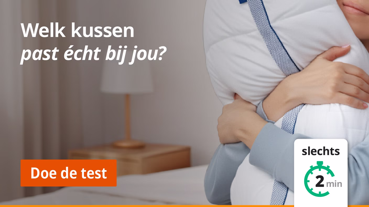 Kussens doe de test