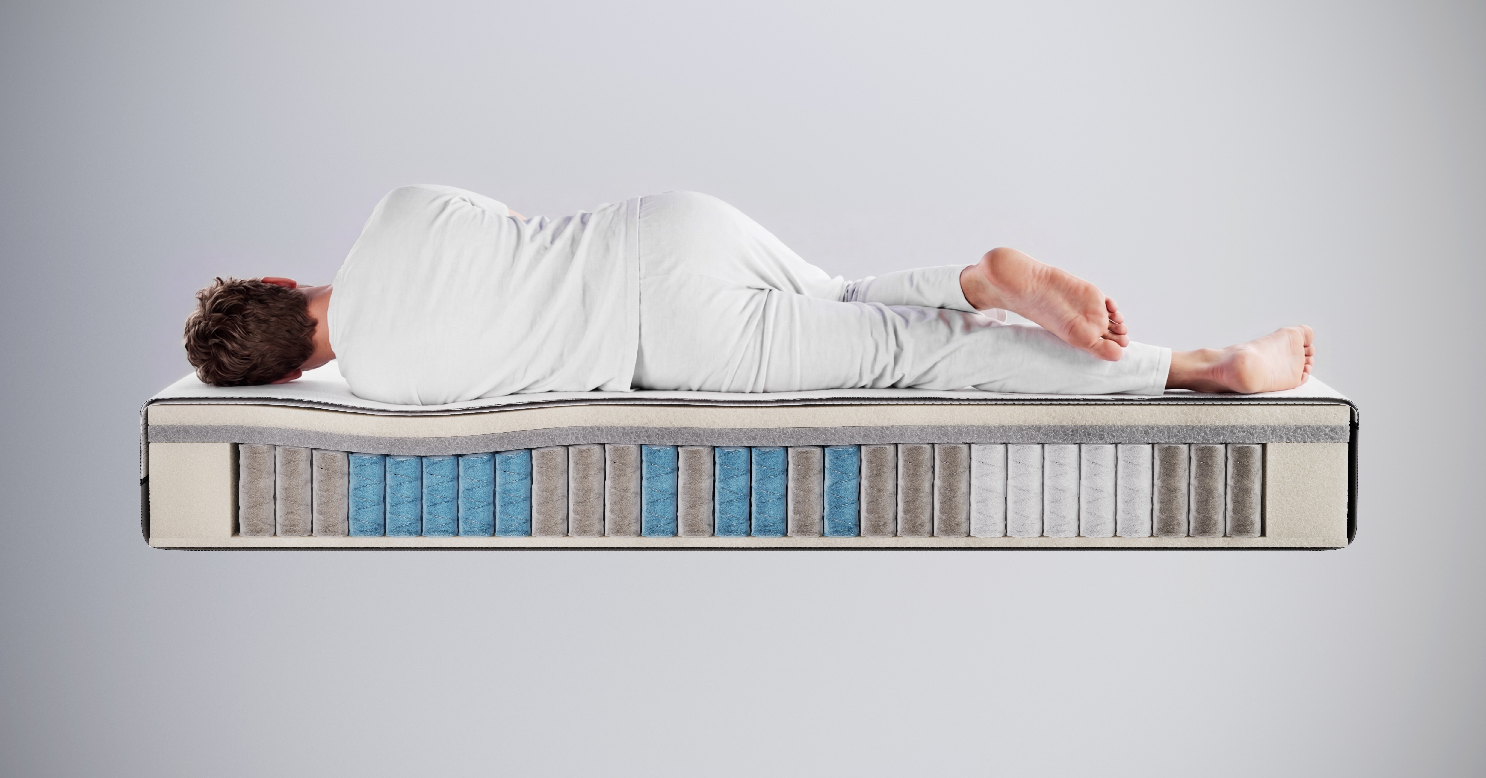 Twee comfortniveaus Sleepy Hybrid