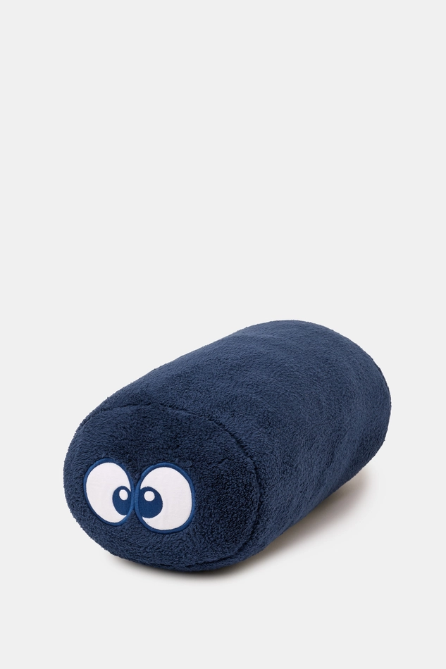 Woody Teddy rolkussen donkerblauw