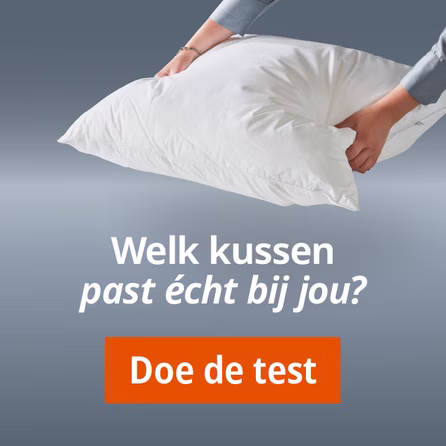 Kussen doe de test