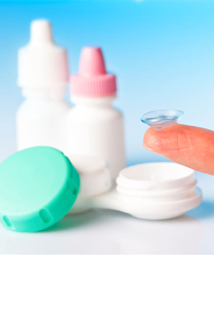 Oogdruppels bij droge ogen