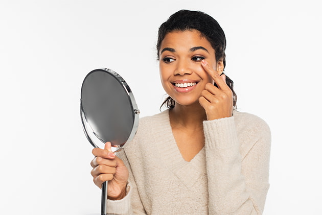 Contactlenzen inzetten