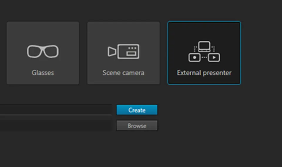 Tobii Pro Lab External presenter icon