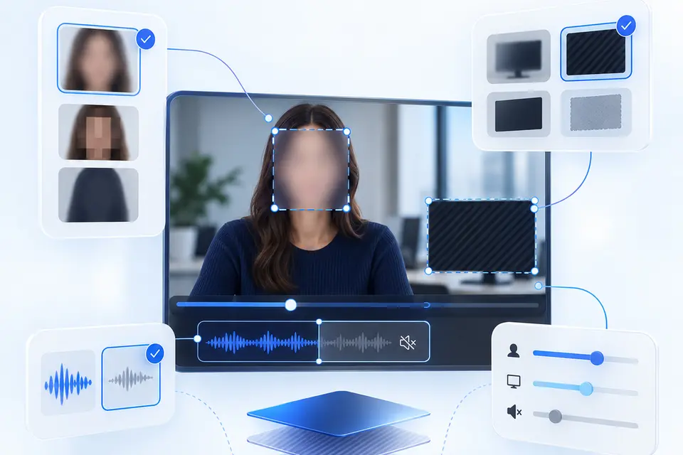 Data redaction services - masking screens