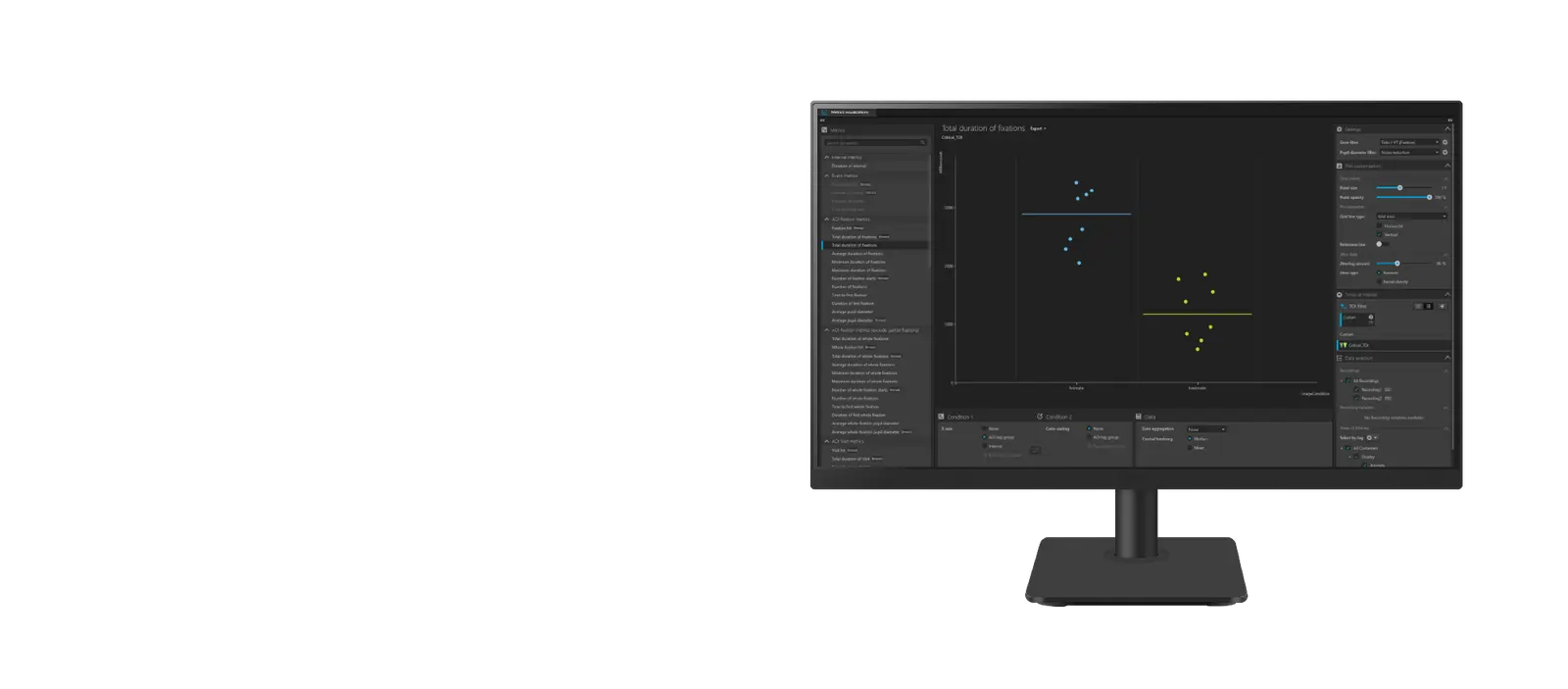Travailler entièrement au sein de Tobii Pro Lab