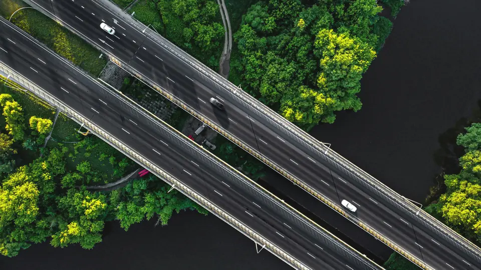 Highway scene