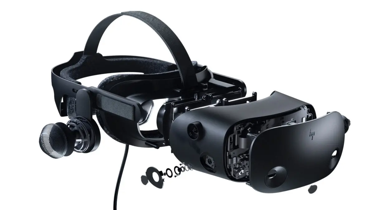 Image courtesy of HP — HP Reverb G2 Omnicept Edition, expanded view