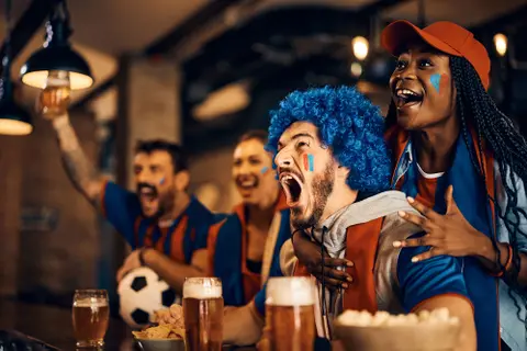 The real competition happens at the bar