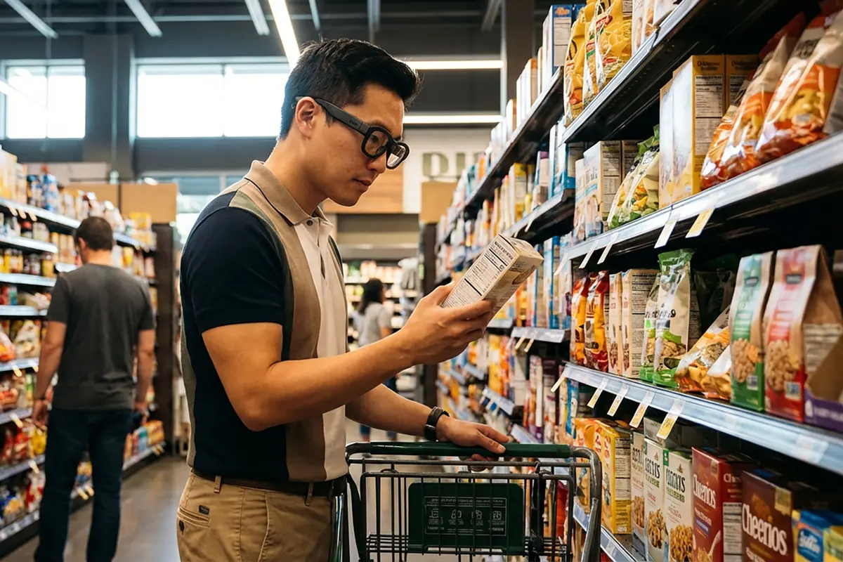 Tobii Glasses X used for packaging research