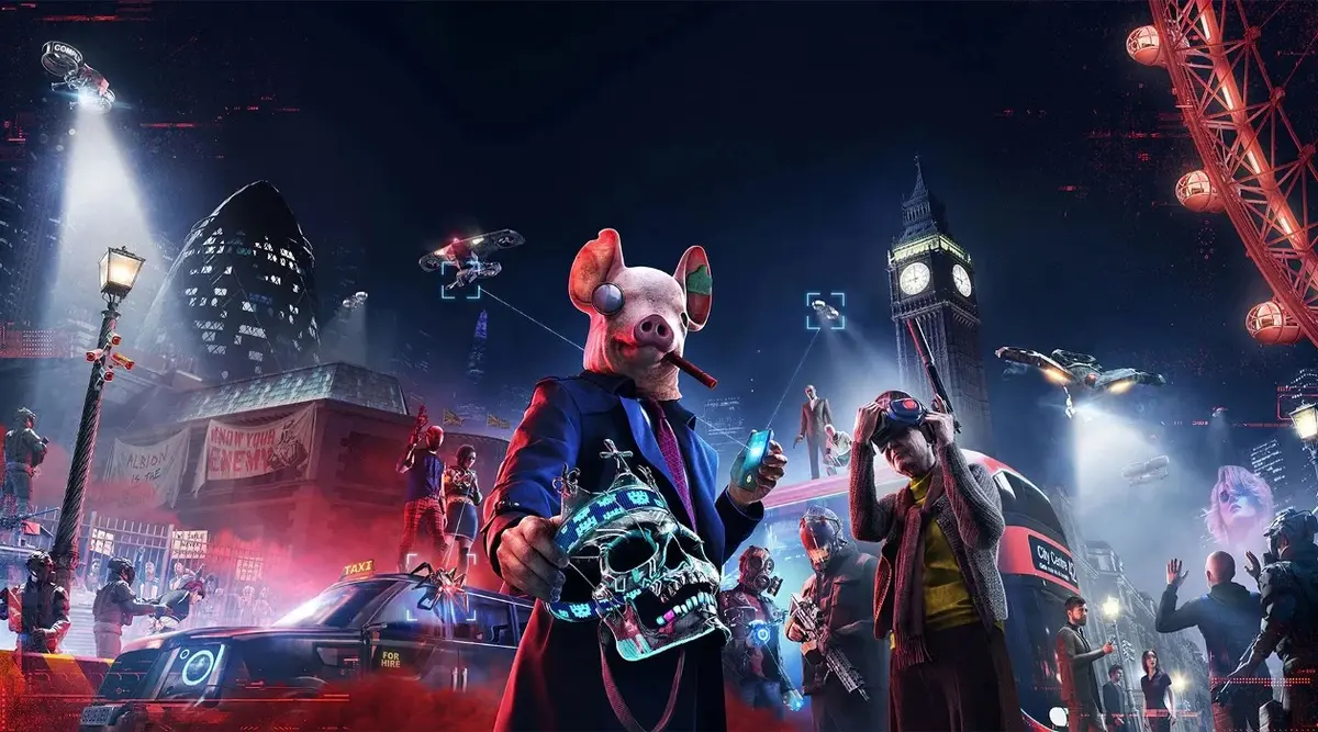 El próximo Watch Dogs: Legion de Ubisoft contará con Eye tracking de Tobii. 