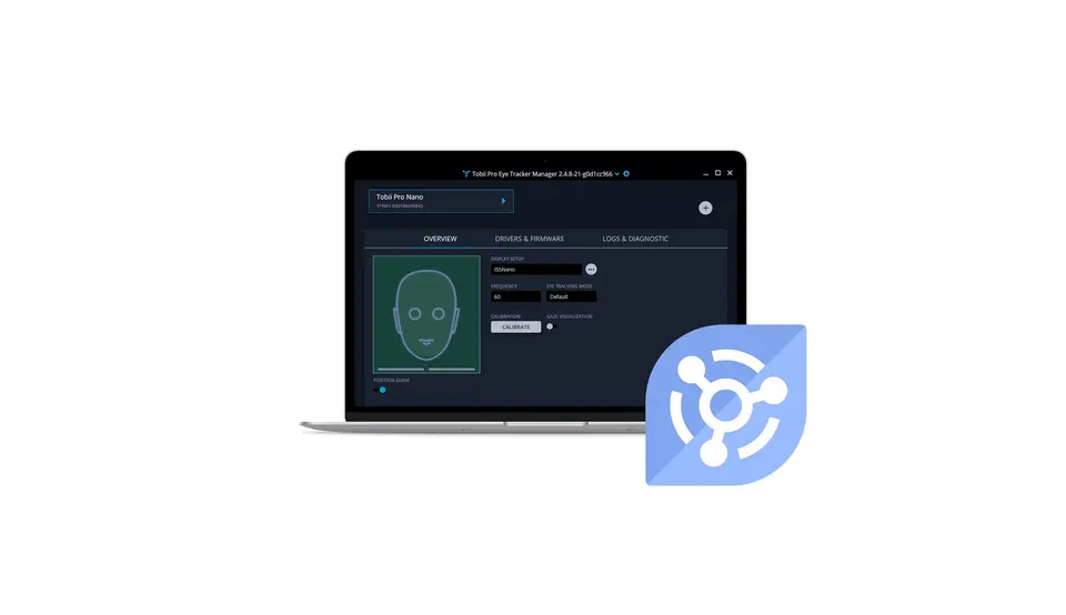 Free software to set up screen-based eye trackers