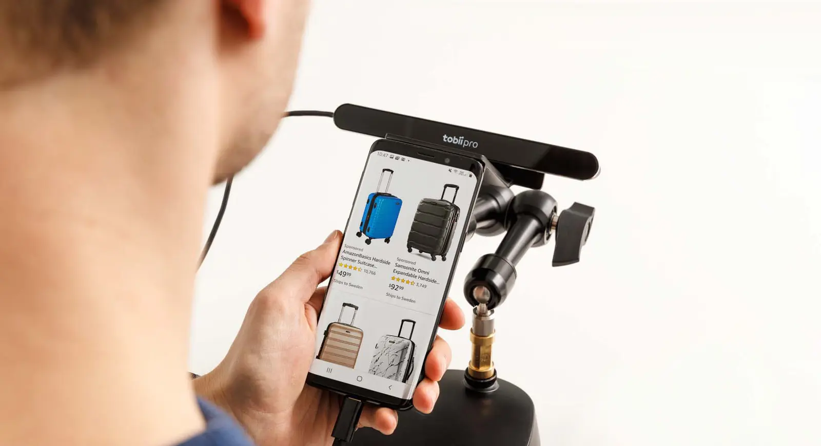 Testing mobile UX with eye tracking