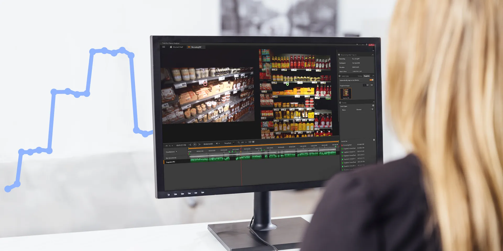 Screen-based eye tracking with image stimuli