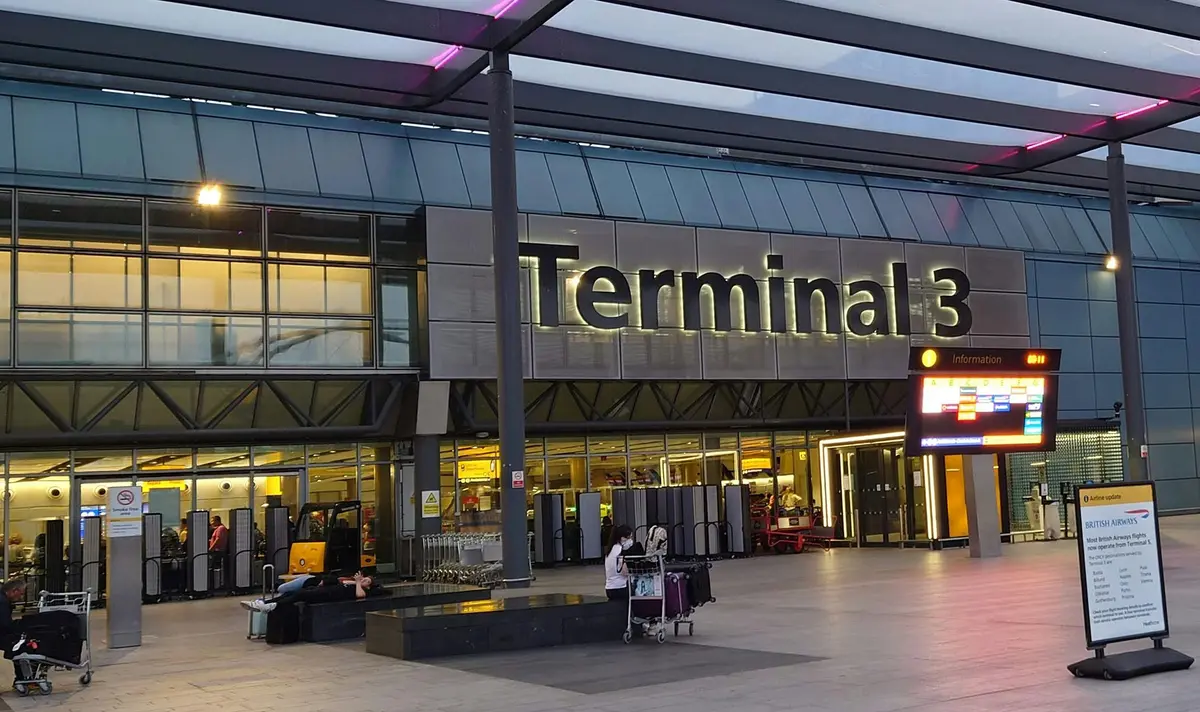 Terminal 3 at Heathrow