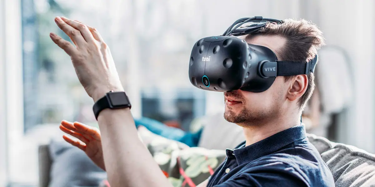 Tobii Pro VR Integration based on HTC Vive HMD for behavioral research in immersive virtual environments