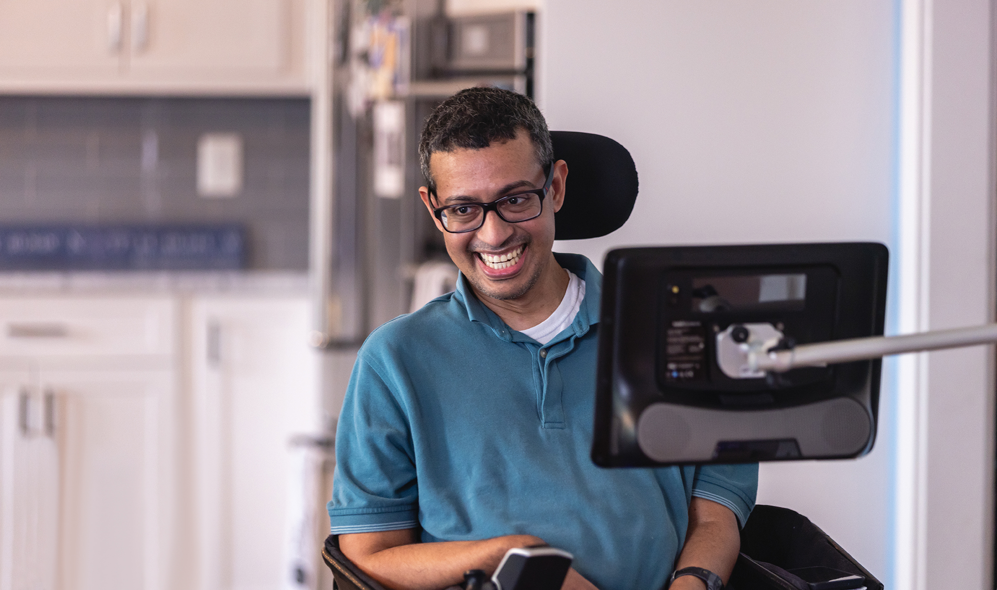Eye tracking gives a voice to people with ALS - Tobii