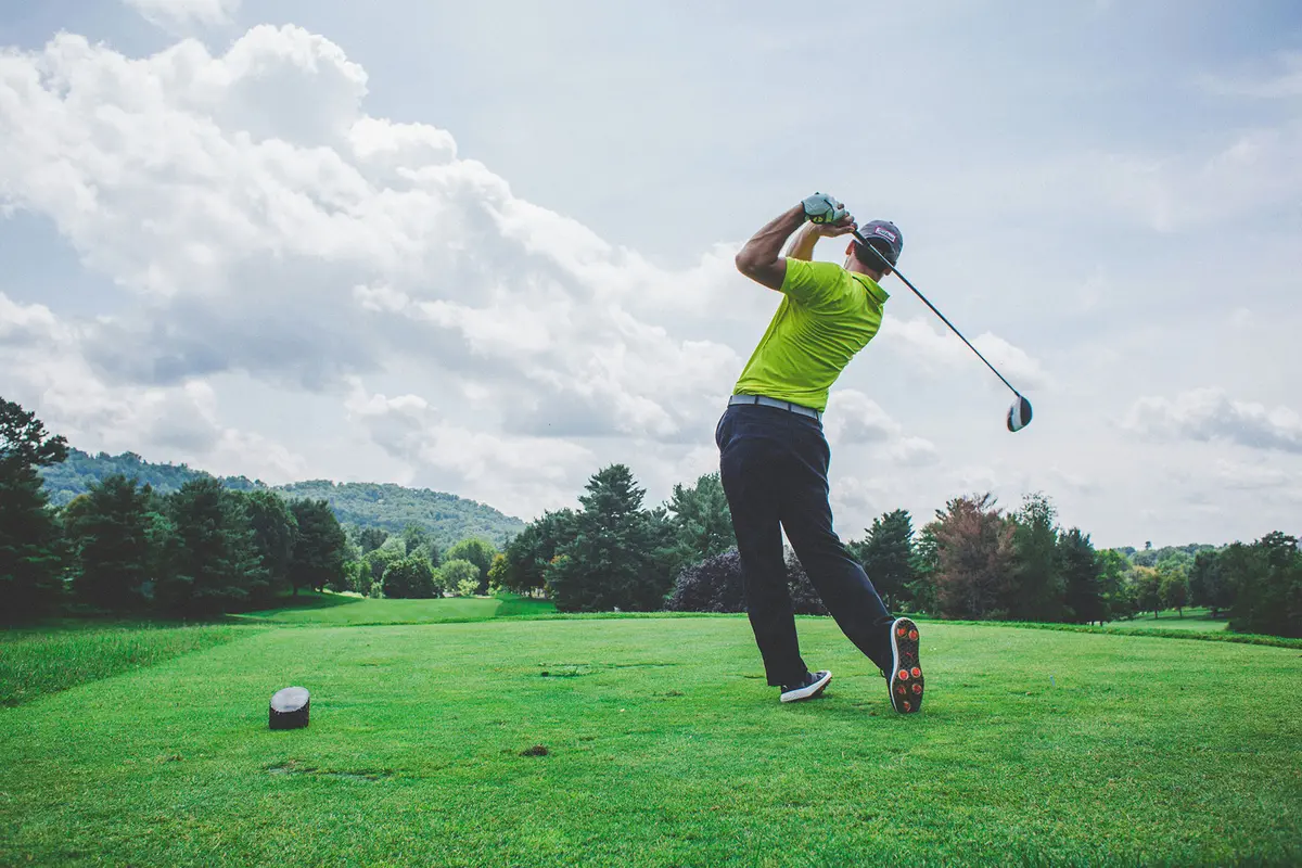 Golfing
