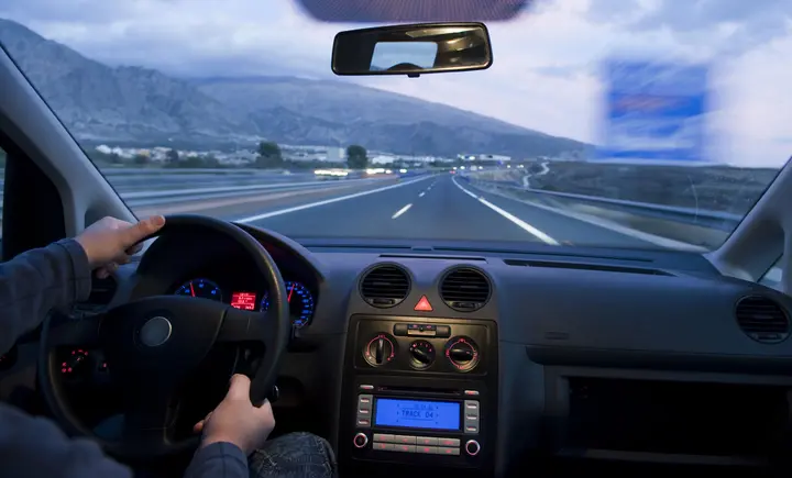Driver view