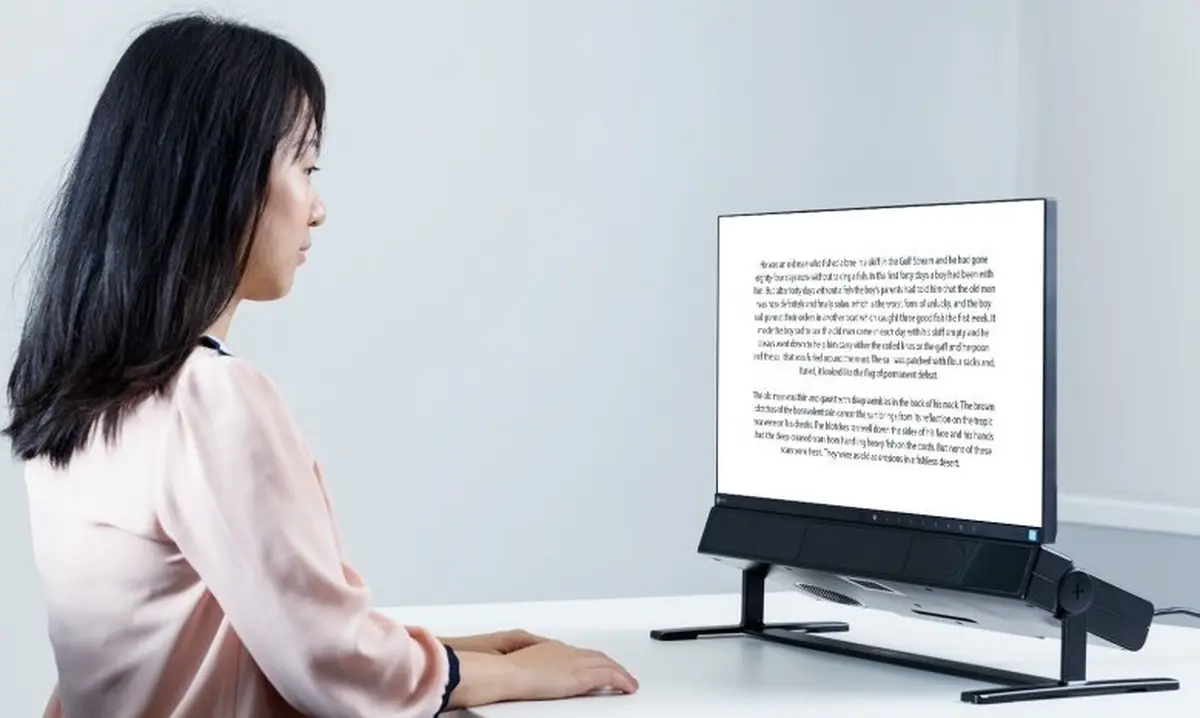 Tobii Pro Spectrum utilizado en estudios de lectura
