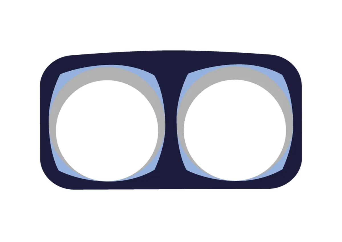 VR 헤드셋의 포비티드 렌더링 수정
