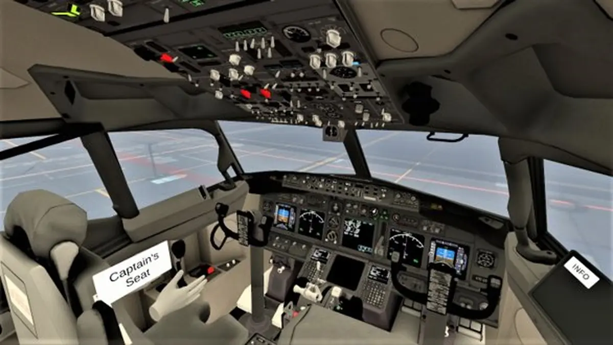 aircraft cockpit simulation
