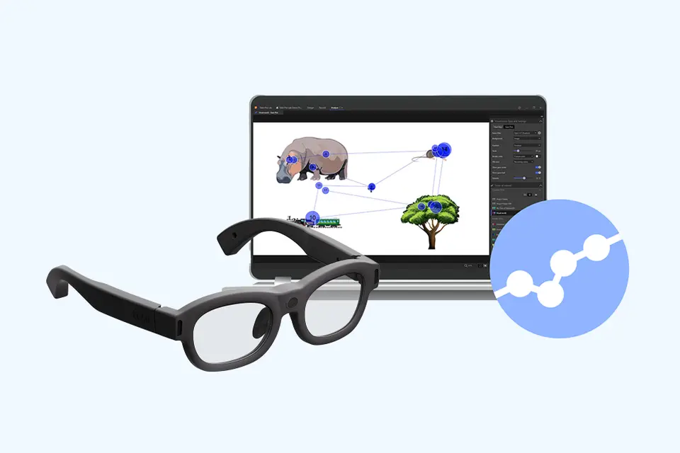 Tobii Glasses X and Tobii Pro Lab