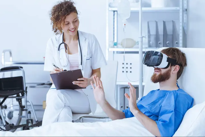 헬스케어 응용 분야에서 VR 및 시선추적 활용하기