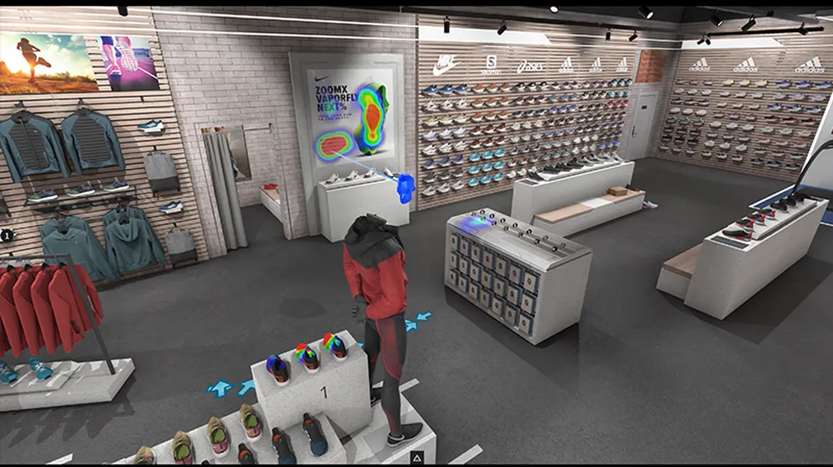 VR virtual retail