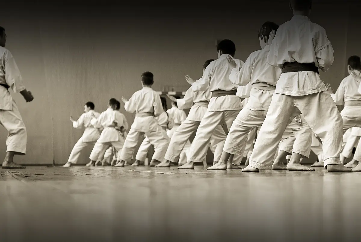 Training Karate athletes