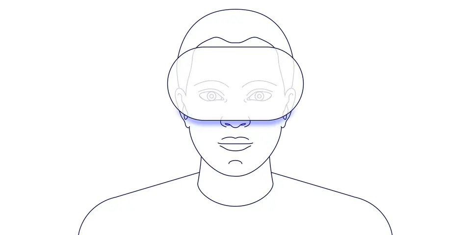 Tobii VR headset
