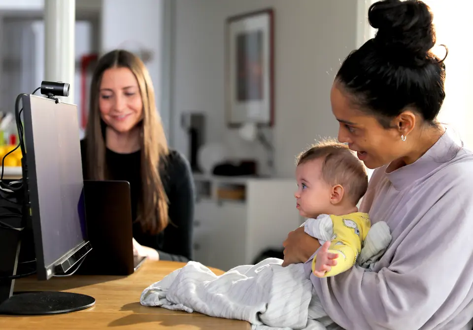 Eye tracking study small child Tobii Pro Fusion