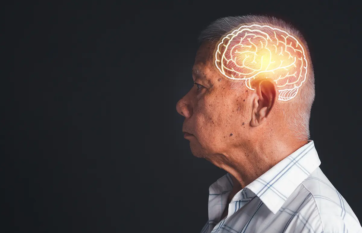 Older man - brain