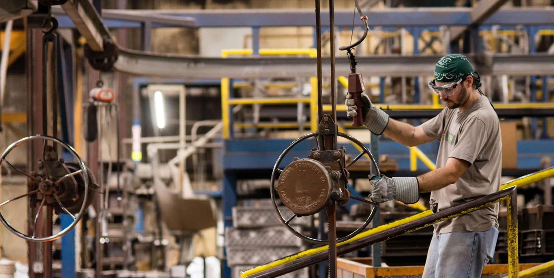 Lunettes Eye tracking pour la formation des travailleurs de l'industrie métallurgique