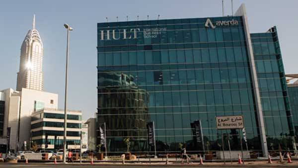 Hult Dubai campus exterior.