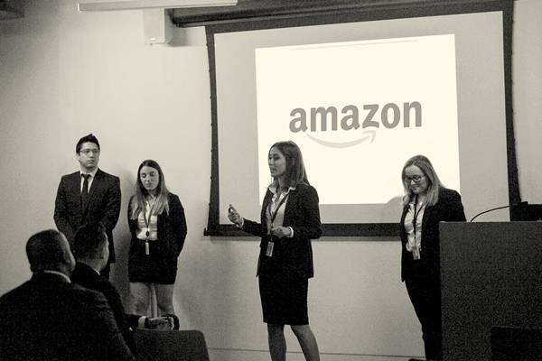 Hult students Amazon presentation