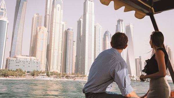 Dubai city shot