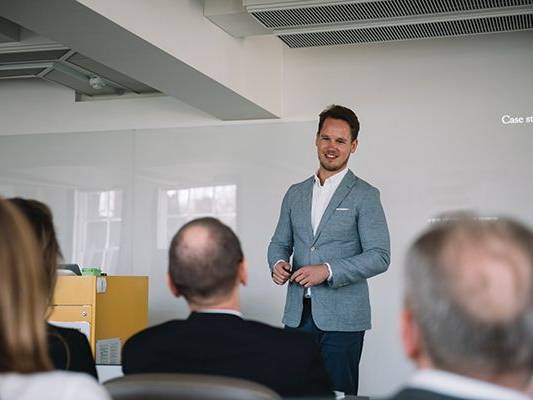 Hult london pg classroom presentation