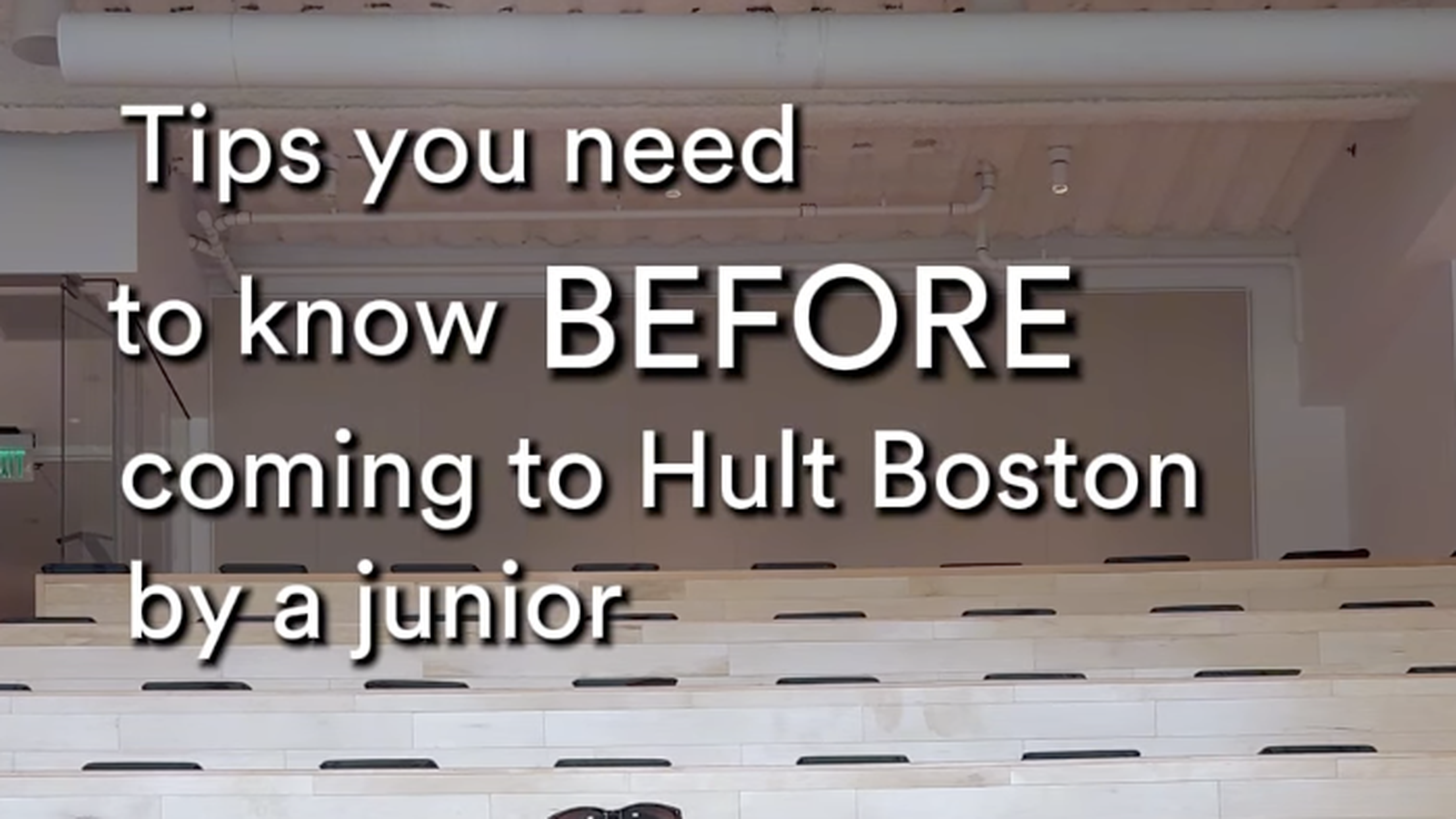 Hult Boston Student - Before you arrive