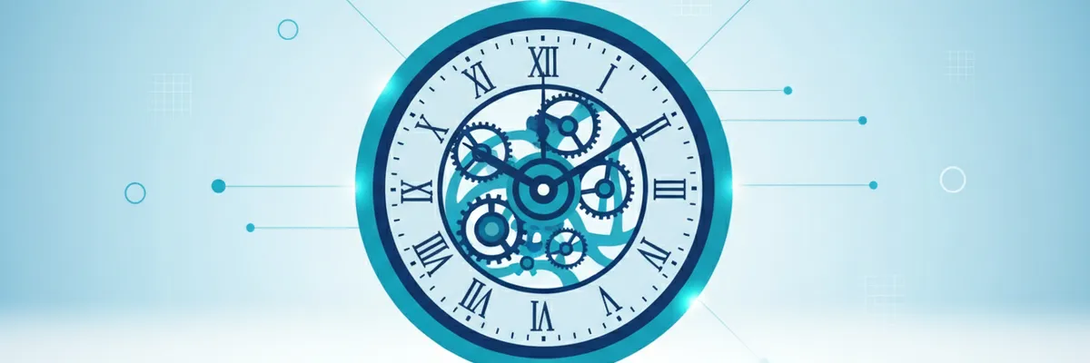 A single old-fashioned analog clock face with its hands removed, resting on a plain white surface, shot from directly above with soft diffused light casting a faint shadow. No text, no people, no digital elements.