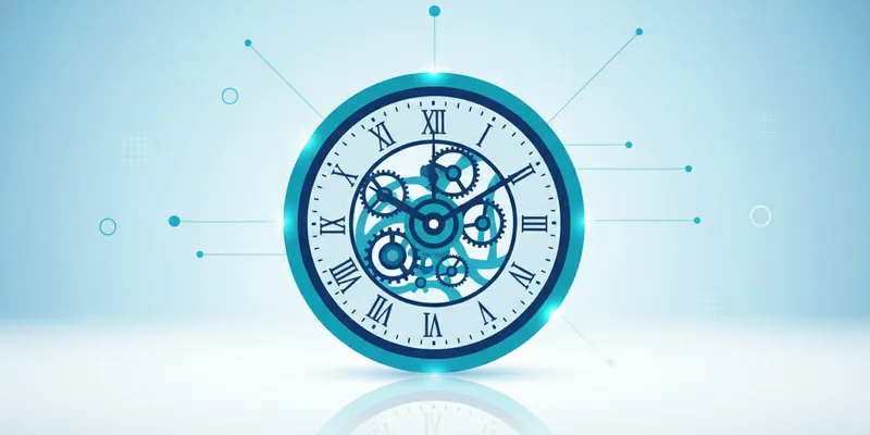 A single old-fashioned analog clock face with its hands removed, resting on a plain white surface, shot from directly above with soft diffused light casting a faint shadow. No text, no people, no digital elements.