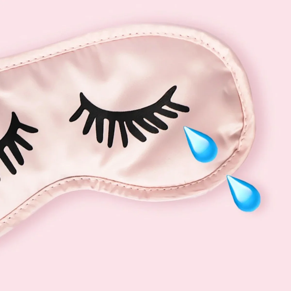 header - sip na seks - oogmasker - huilen - tranen - verdrietig - slapen - Shutterstock